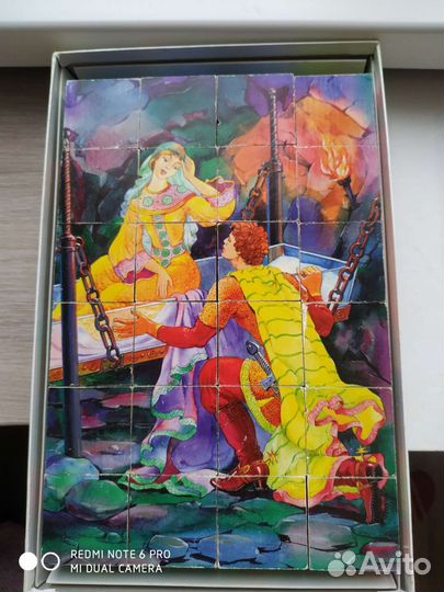 Кубики деревянные