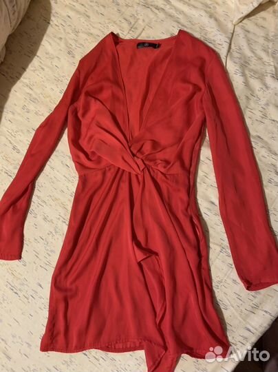 Missguided платье красное