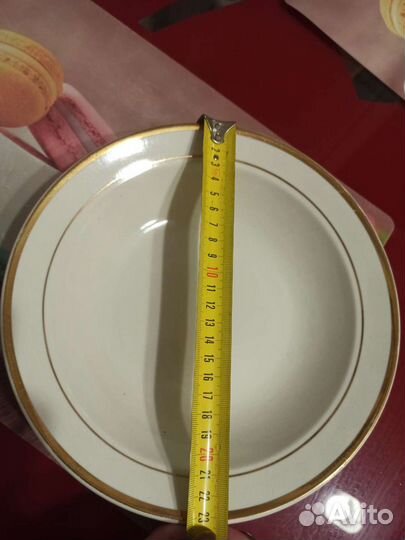 Тарелка полнопорционная, большая