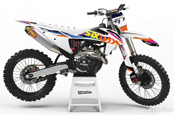 Полный комплект наклеек для KTM EXC XC SX SXF MX E