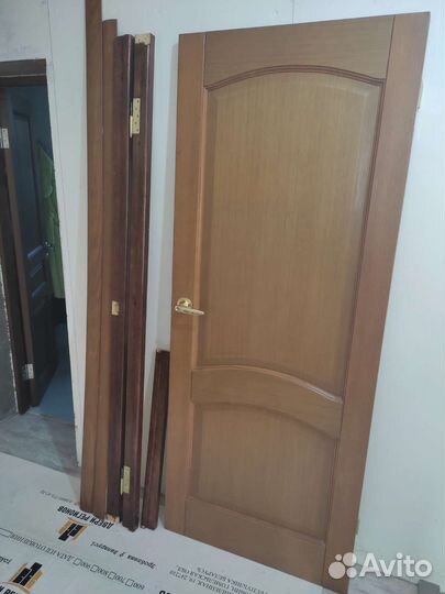 Дверь межкомнатная 800 х 2000 бу, с коробкой