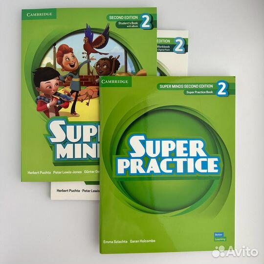 Super minds 2 + super practice 2 second edition
