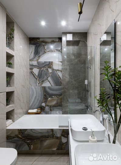 Ремонт ванных комнат туалетов под ключ