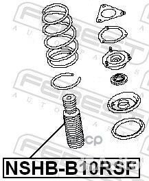 Nshbb10RSF отбойникпыльник аморт. переднего Nis