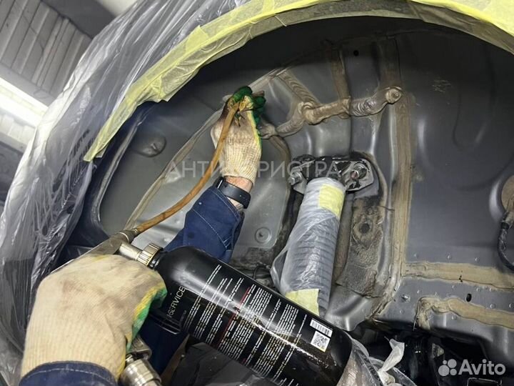 Обработка кузова антикором Mini Cooper