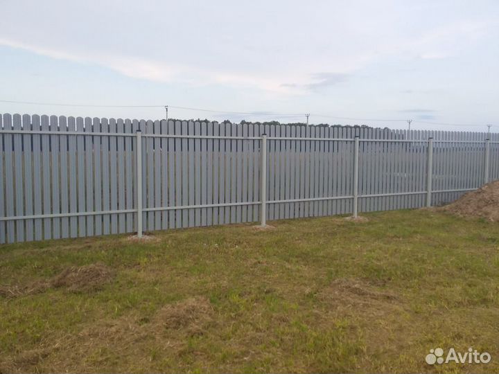 Заборы из профнастила