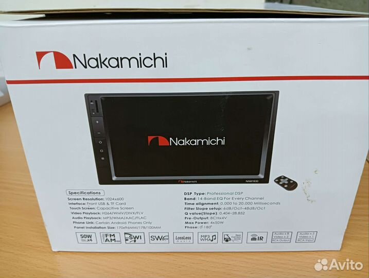 Магнитола nakamichi 1630