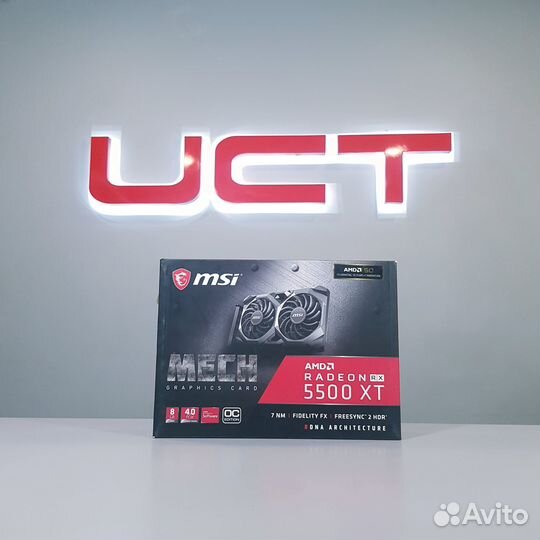 Видеокарта MSI AMD Radeon RX 5500 XT mech OC 8GB