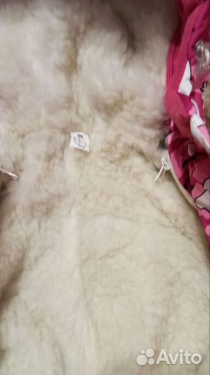 Зимний комбинезон для девочки 80