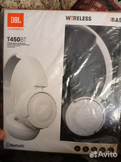 Беспроводные наушники jbl t450bt