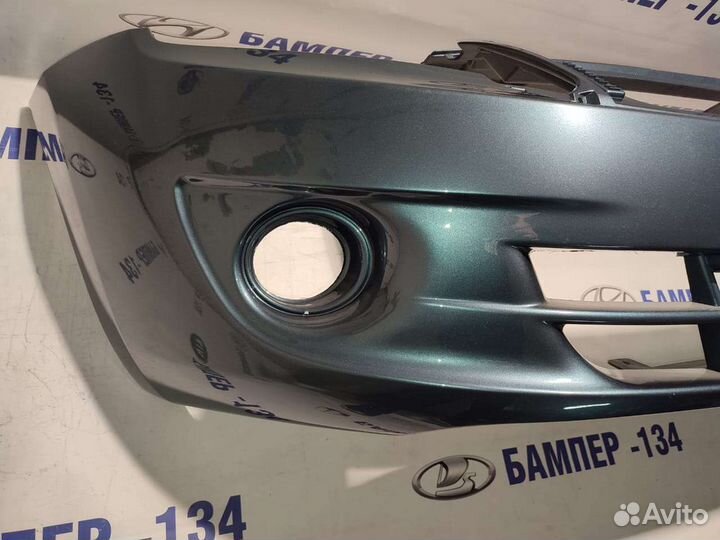 Бампер передний LADA granta в цвет Одиссей -497