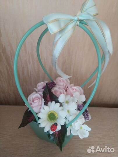 Мыльные розы букеты