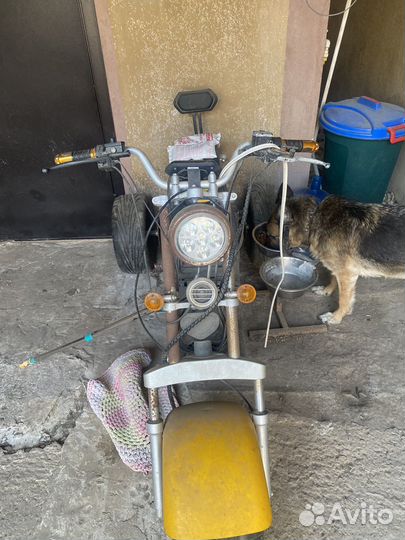 Электро скутер трехколесный