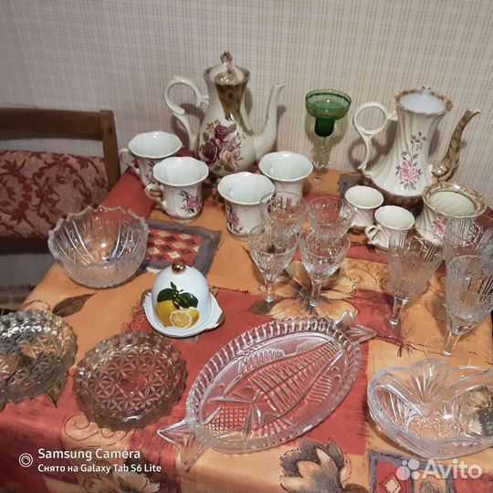 Посуда.3) салатница,тарелки(дулево)