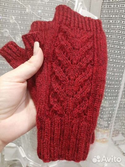 Митенки ручная работа