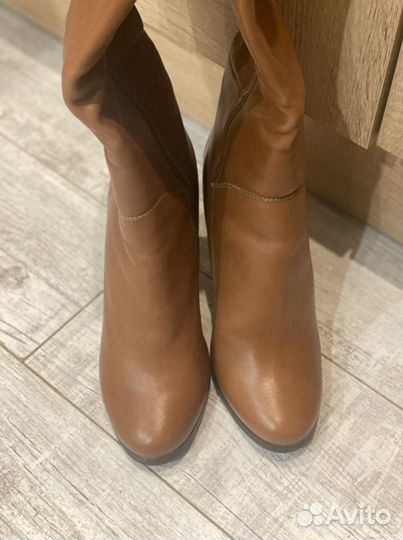 Сапоги женские зимние 38 размер натуральная кожа
