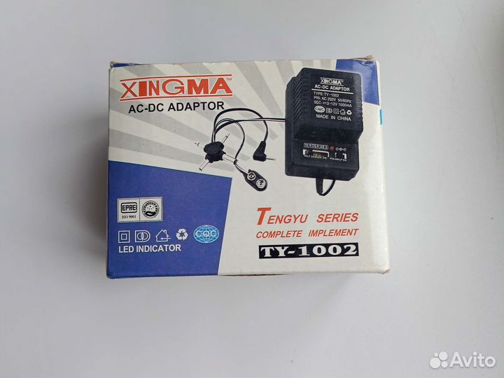 Блок питания xingma ac dc 3v 4.5v 6v 7.5v 9v 12 v