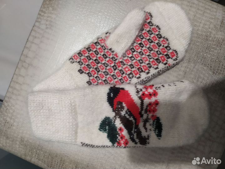 Варежки зимние