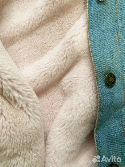 Джинсовая куртка утепленная