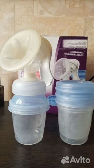 Молокоотсос avent ручной б/у