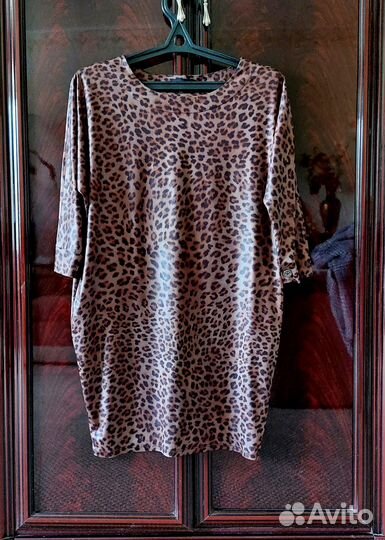 Туника с принтом леопард (52)