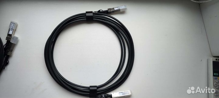 DAC кабель Nufiber 10g SFP+ to SFP+ AWG30 0.5м