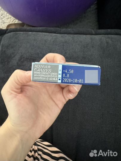 Линзы контактные acuvue oasys двухнедельные
