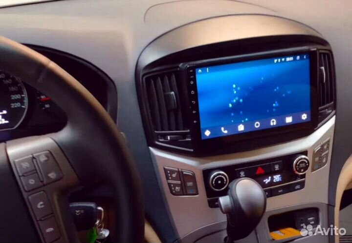 Магнитола Android Hyundai H1 Starex Рестайл