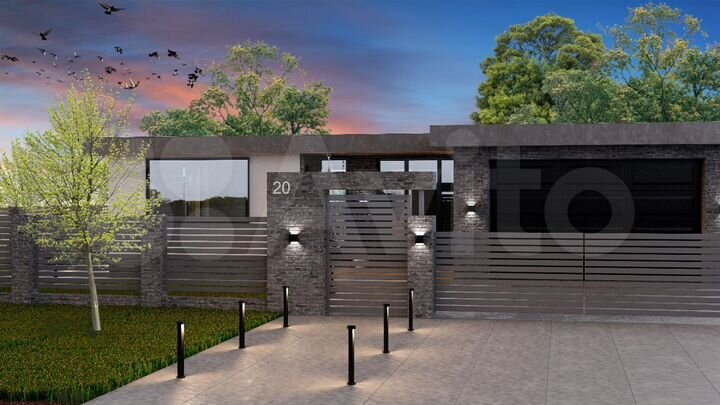 Дом 210,5 м² на участке 10 сот.