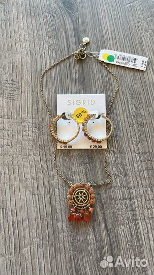 Monet, винтаж, бусы, серьги, ожерелья и т д