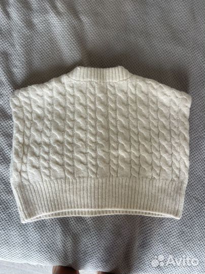 Жилет вязаный Zara