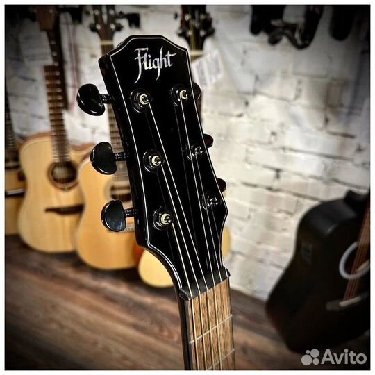 Акустическая гитара Flight D-130 BK