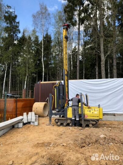 Фундамент / Жб, Бетонные, Железобетонные сваи