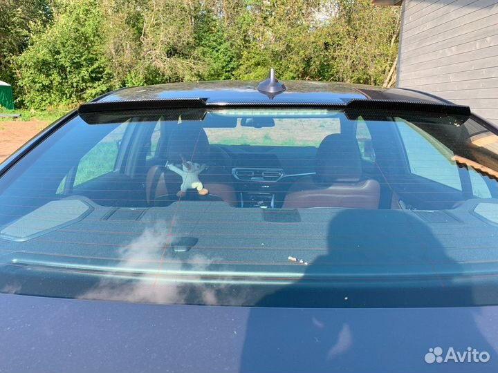 Спойлер козырек дефлектор на заднее стекло BMW G20