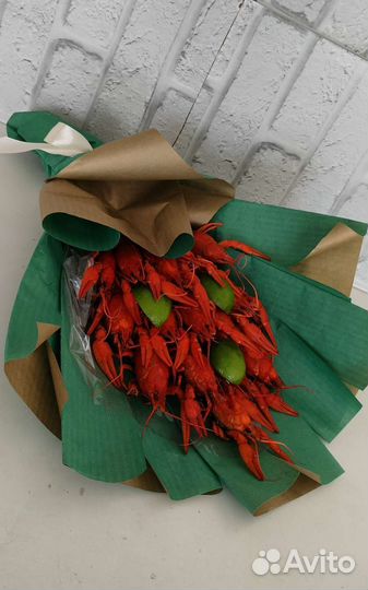 Букеты из раков