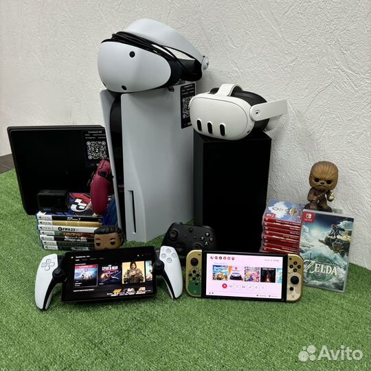 Продажа аренда Nintendo switch oled + Игры