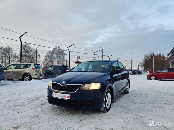 Skoda Rapid 1.2 МТ, 2015, 116 298 км