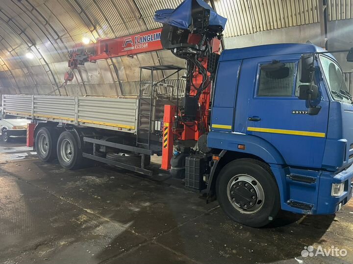 КАМАЗ 65117 с КМУ, 2022