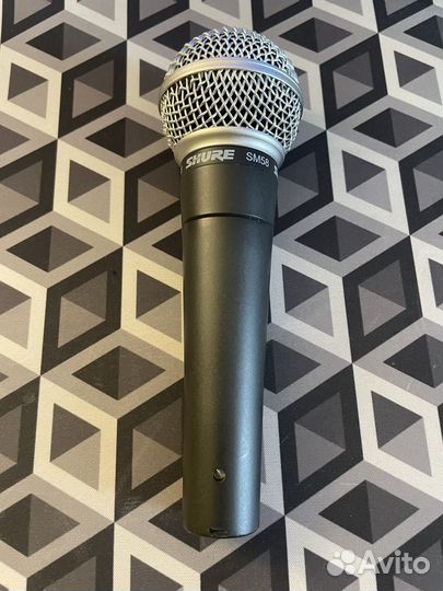Микрофон проводной shure sm58 оригинальный