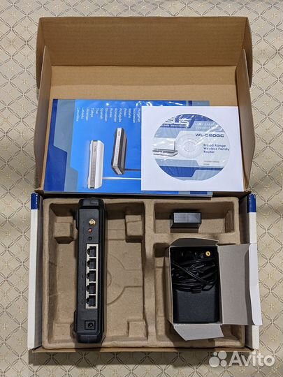 Wi-Fi роутер asus WL-520GC