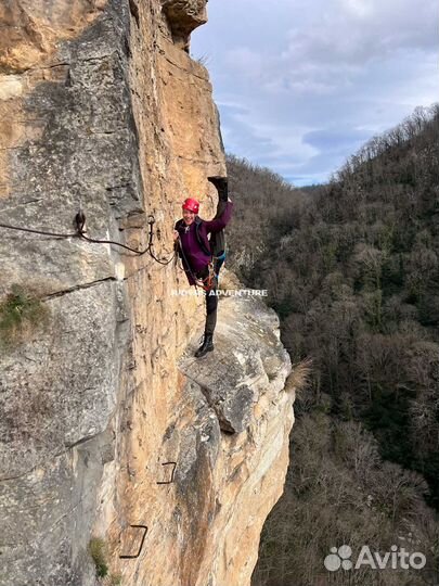 Виа феррата в Сочи — Орлиные скалы с гидом