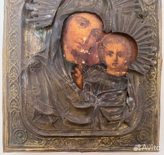 Икона Казанская Богородица Крестьянинов в Мстере