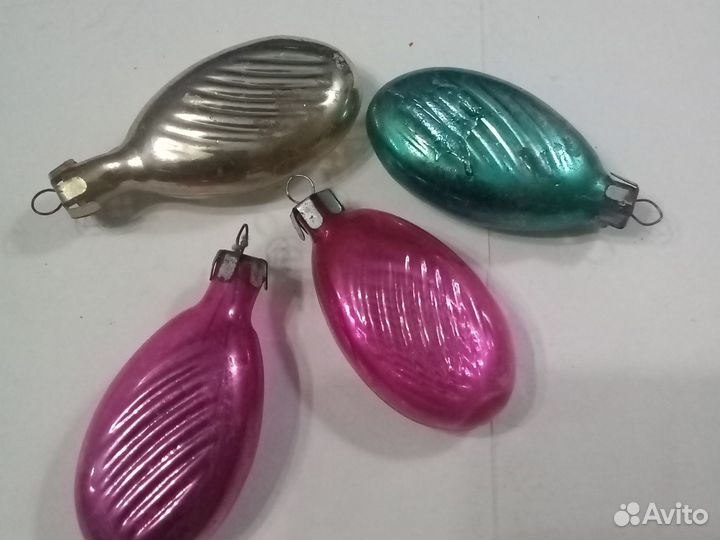 Ёлочные игрушки 50-60г.г