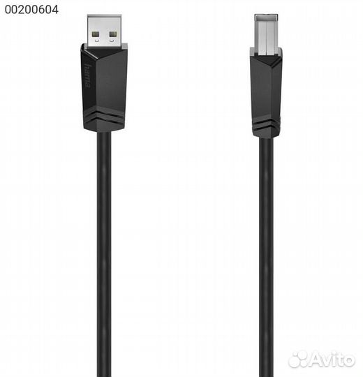 USB кабель Hama Essential Line USB Type B (M) - U