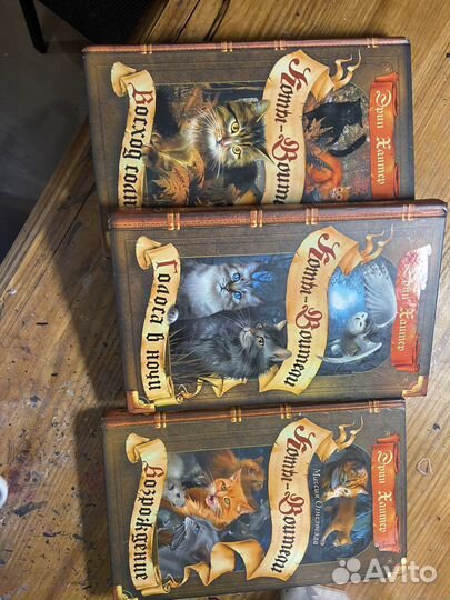 Книги коты воители