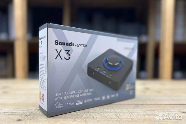 Новые Creative Sound Blaster X3 купить в Москве | Электроника | Авито