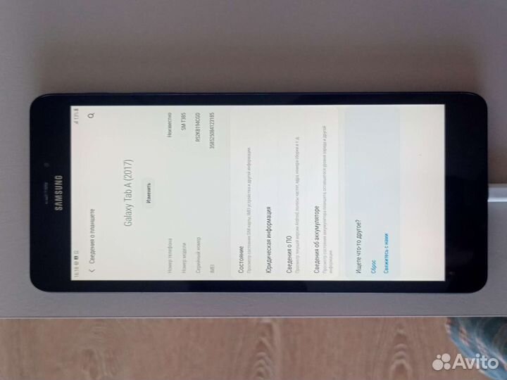 Планшет samsung galaxy tab a