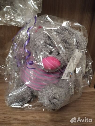 Мишка Тедди игрушка подарок в упаковке