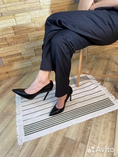 Туфли лодочки черные 39р Эконика оригинал новые