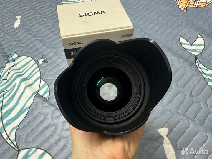 Объектив Sigma 35mm f1.4 Art Canon FE в идеале